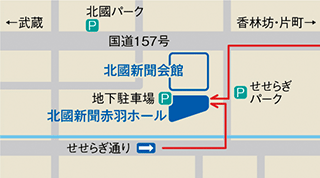 金沢市近郊案内図